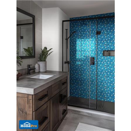 โมเสคแก้ว 30x30 ซม. DURAGRES ดิซซี่ บลู_5