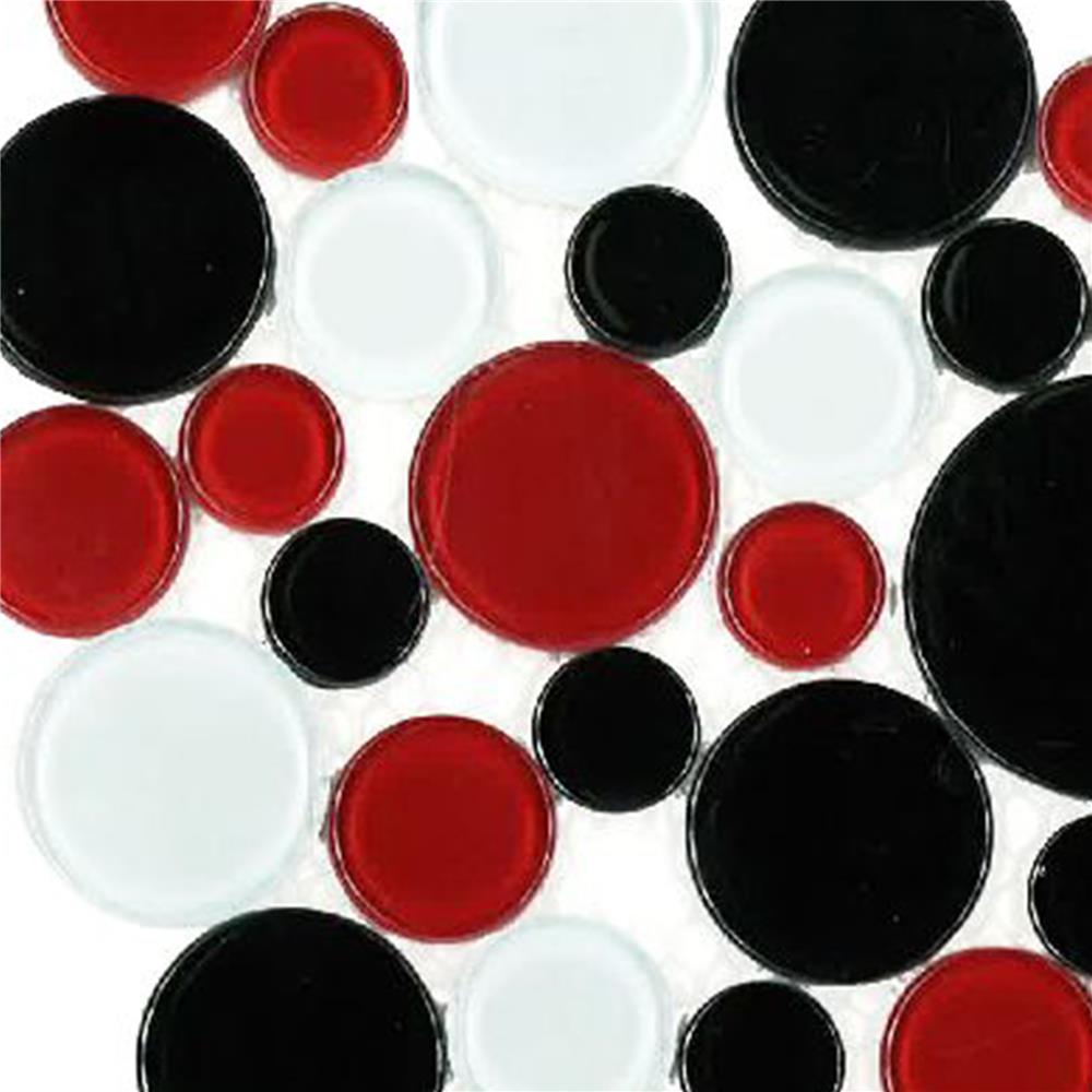 โมเสคแก้ว 30x30 ซม. DURAGRES ราวดี้ เรด ลาส