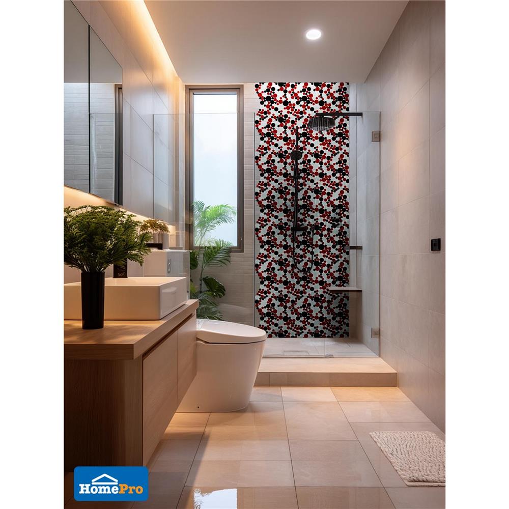 โมเสคแก้ว 30x30 ซม. DURAGRES ราวดี้ เรด ลาส