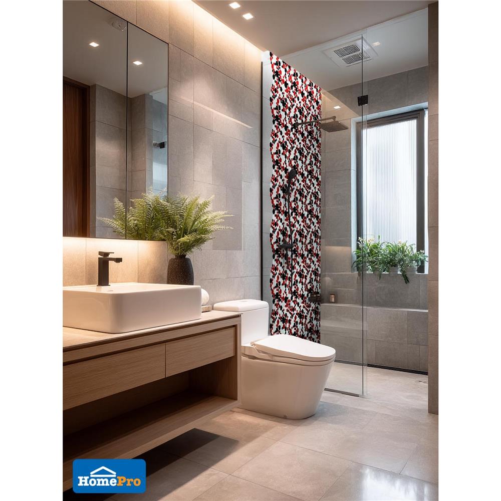 โมเสคแก้ว 30x30 ซม. DURAGRES ราวดี้ เรด ลาส