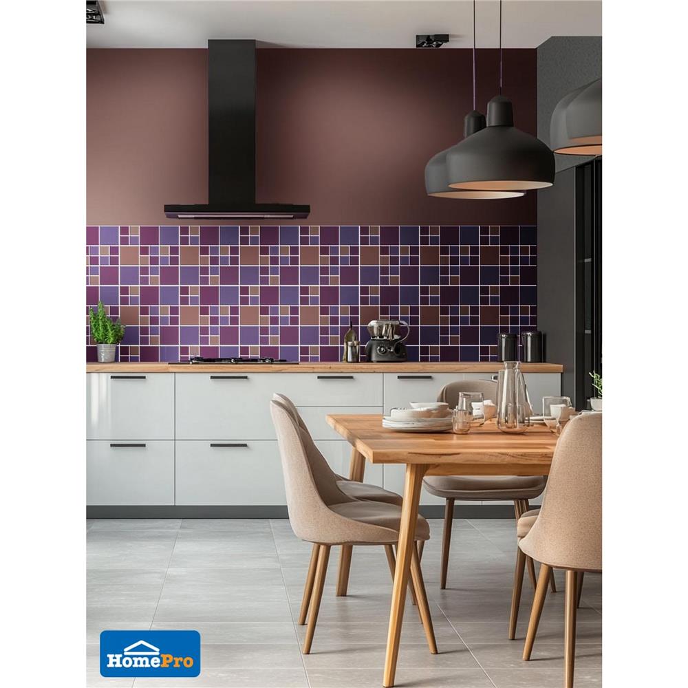 โมเสคแก้ว 30x30 ซม. DURAGRES เพอเพิ้ล ชิก