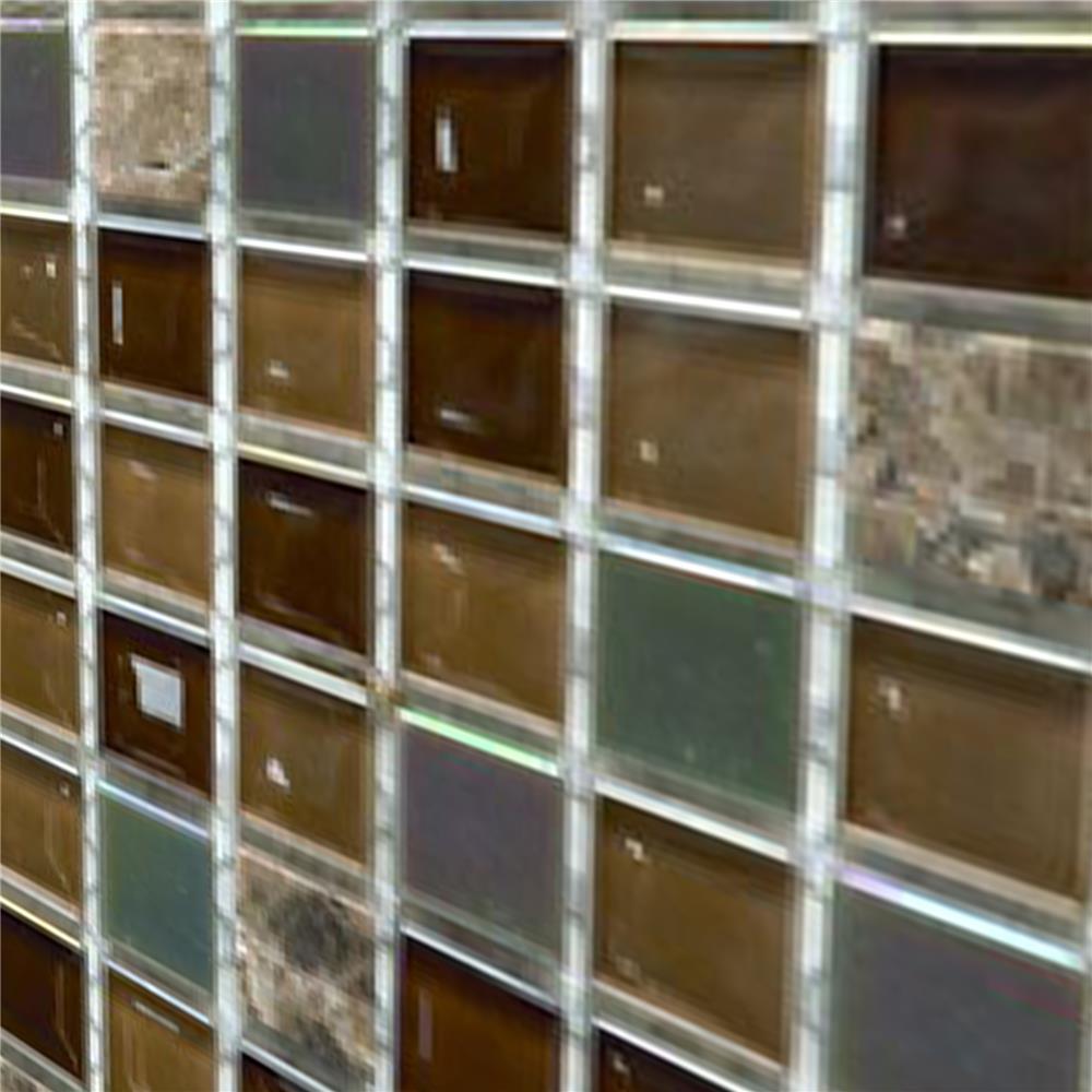 โมเสคแก้ว 30x30 ซม. DURAGRES เมทาลิค เวนัท