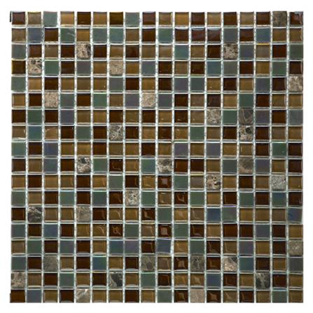 โมเสคแก้ว 30x30 ซม. DURAGRES เมทาลิค เวนัท_0