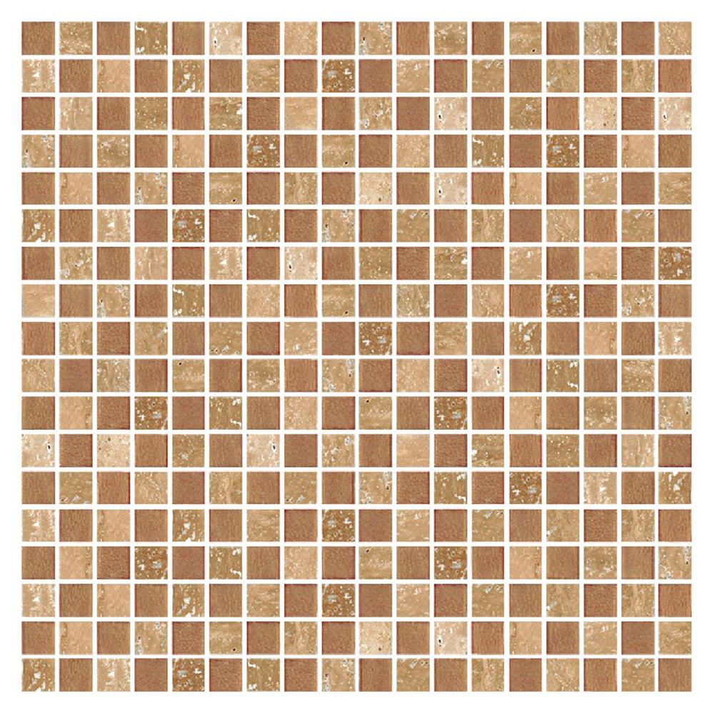 โมเสคแก้ว 30x30 ซม. DURAGRES บราวน์ มาเบิ้ล