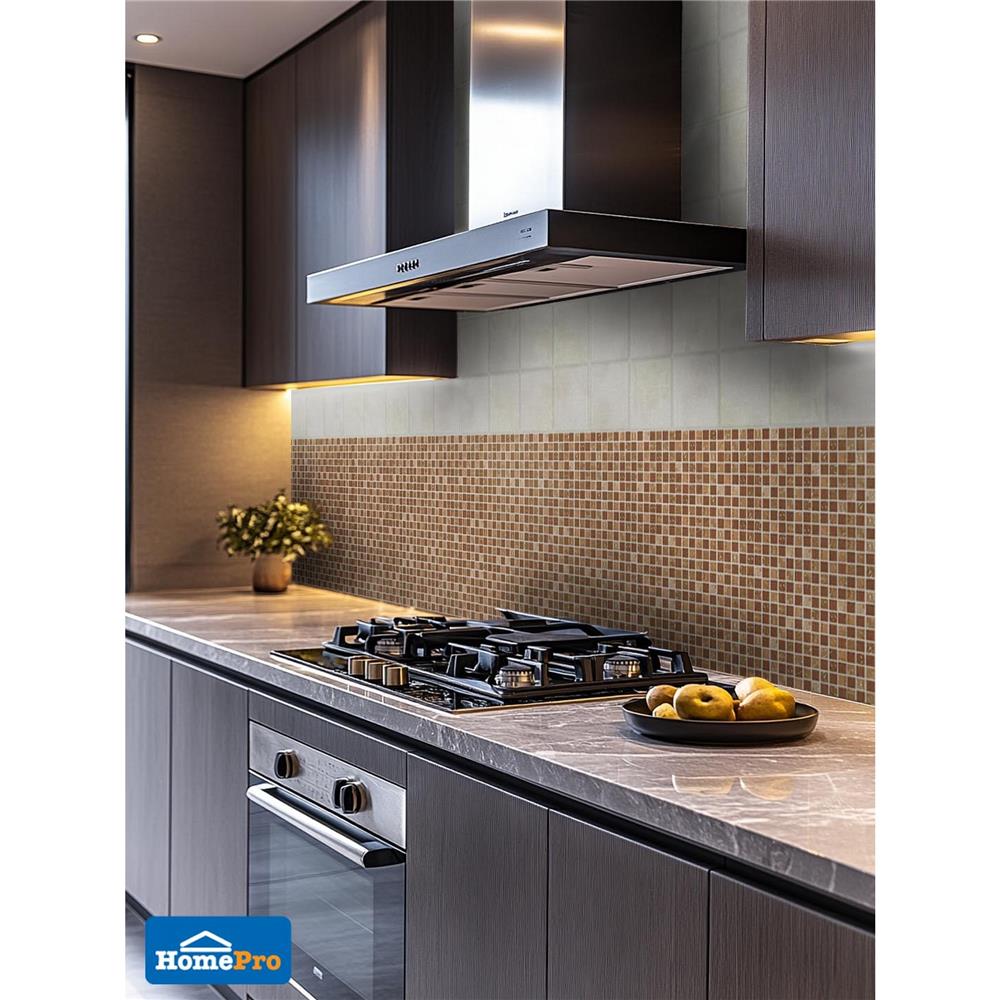 โมเสคแก้ว 30x30 ซม. DURAGRES บราวน์ มาเบิ้ล