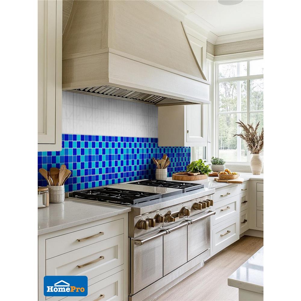 โมเสคแก้ว 30x30 ซม. DURAGRES บลู สกาย