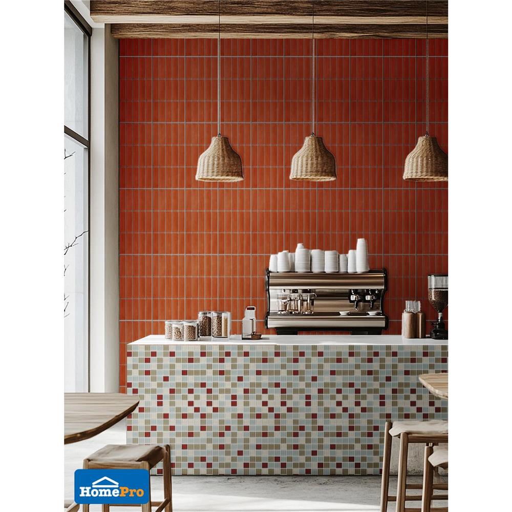 โมเสคแก้ว 30x30 ซม. DURAGRES มิก ดาร์ก บราวน์