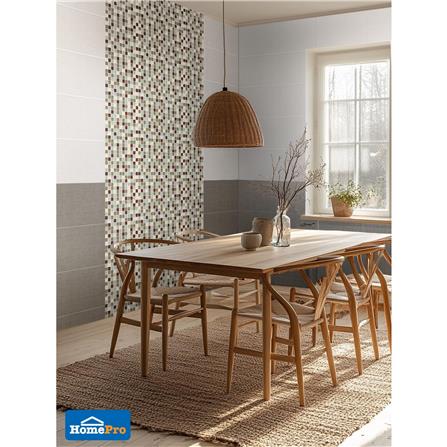 โมเสคแก้ว 30x30 ซม. DURAGRES มิก ดาร์ก บราวน์_7