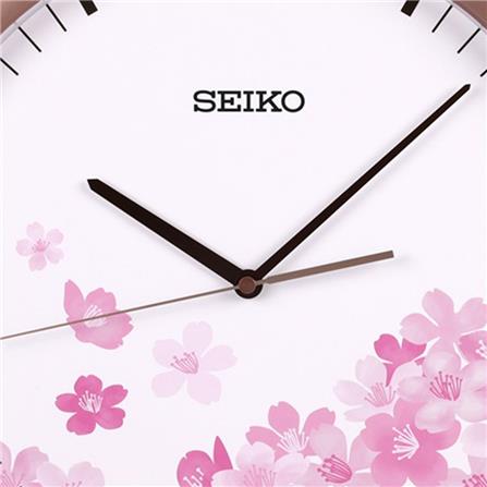 นาฬิกาแขวน SEIKO CLOCKS PIA020P 14.1 นิ้ว สีชมพู/ขาว_1