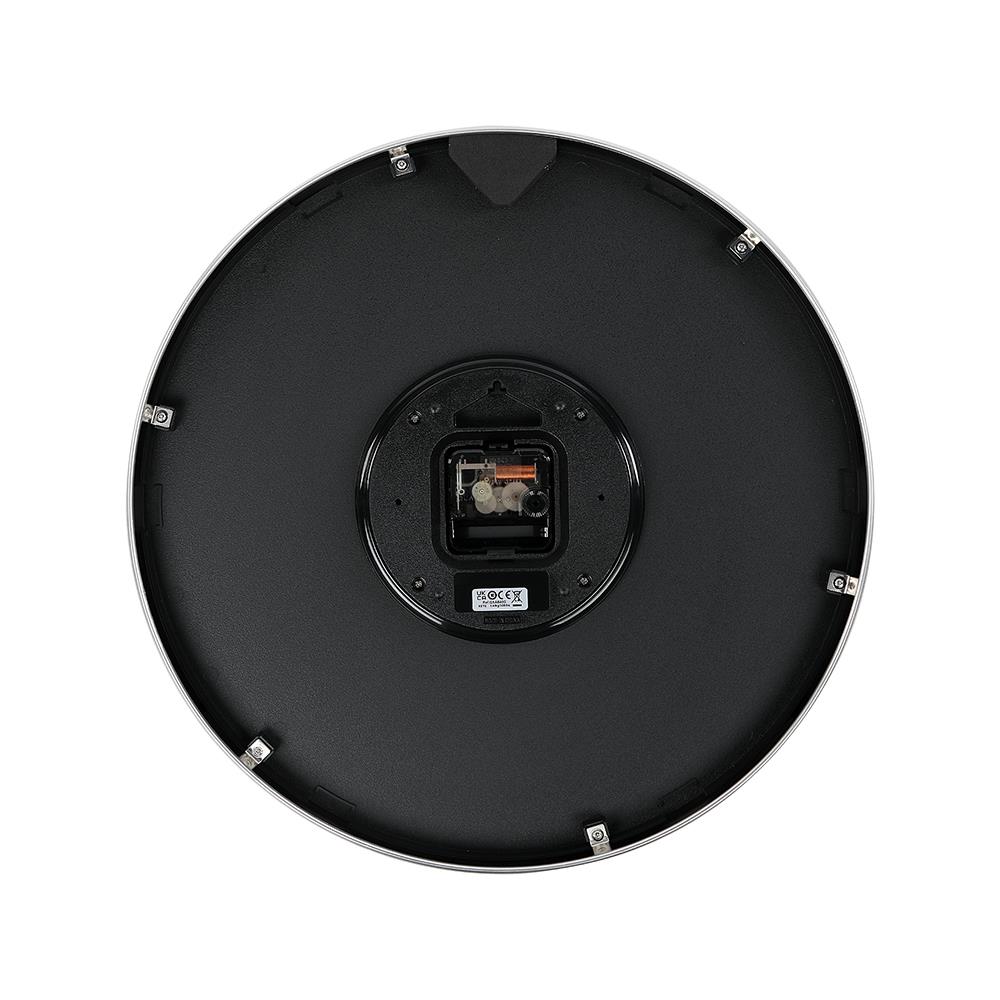 นาฬิกาแขวน SEIKO CLOCKS QXA840G 15.9 นิ้ว ฺสีดำ/ทอง