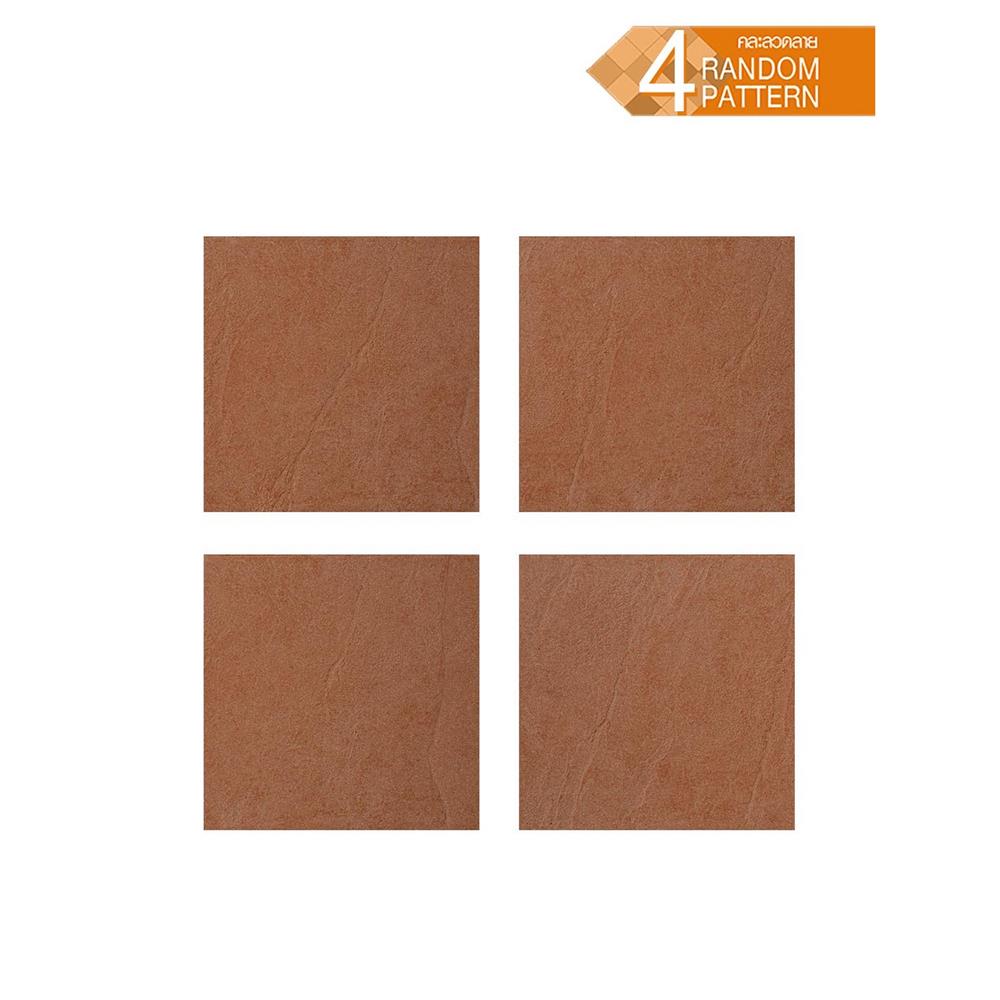 กระเบื้องพื้น 12x12 นิ้ว TARA เอมเมอริค น้ำตาล A 1 ตร.ม.
