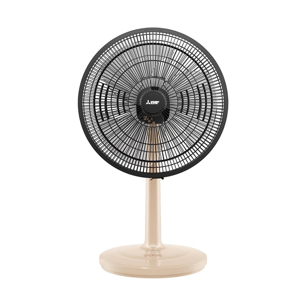 พัดลมตั้งโต๊ะ 18 นิ้ว MITSUBISHI D18A-GB CM-BW สีครีม