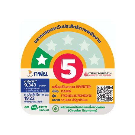 แอร์ผนัง DAIKIN FTKD12ZV2S 12300 บีทียู อินเวอร์เตอร์_4