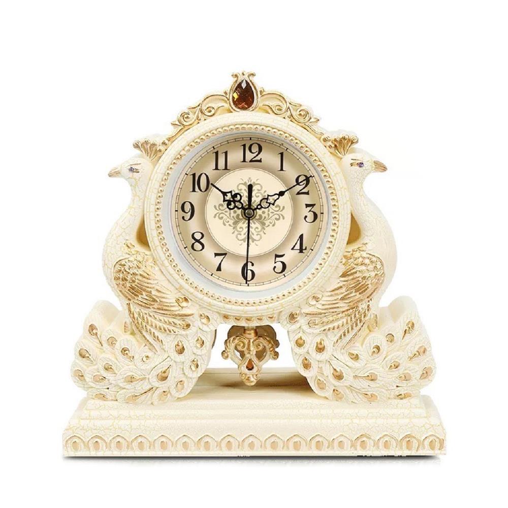 นาฬิกาตั้งโต๊ะ INTERY CT027C009_05 12.20 นิ้ว สีขาว/ทอง_1