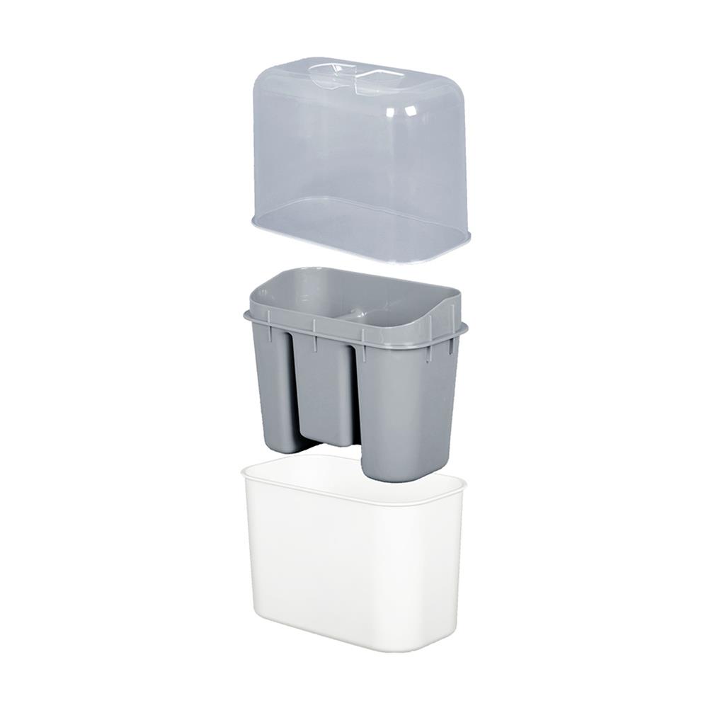 กล่องใส่อุปกรณ์ในครัวมีฝาครอบ KECH