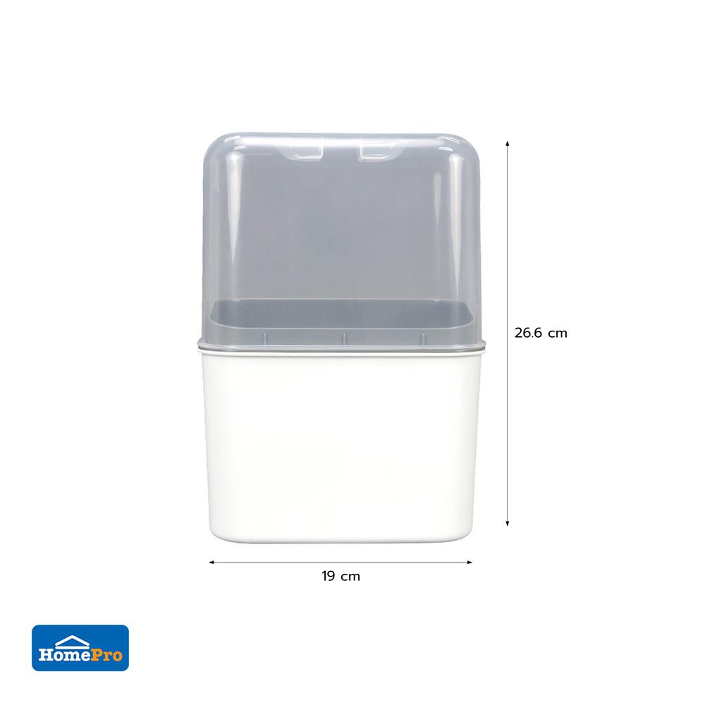 กล่องใส่อุปกรณ์ในครัวมีฝาครอบ KECH