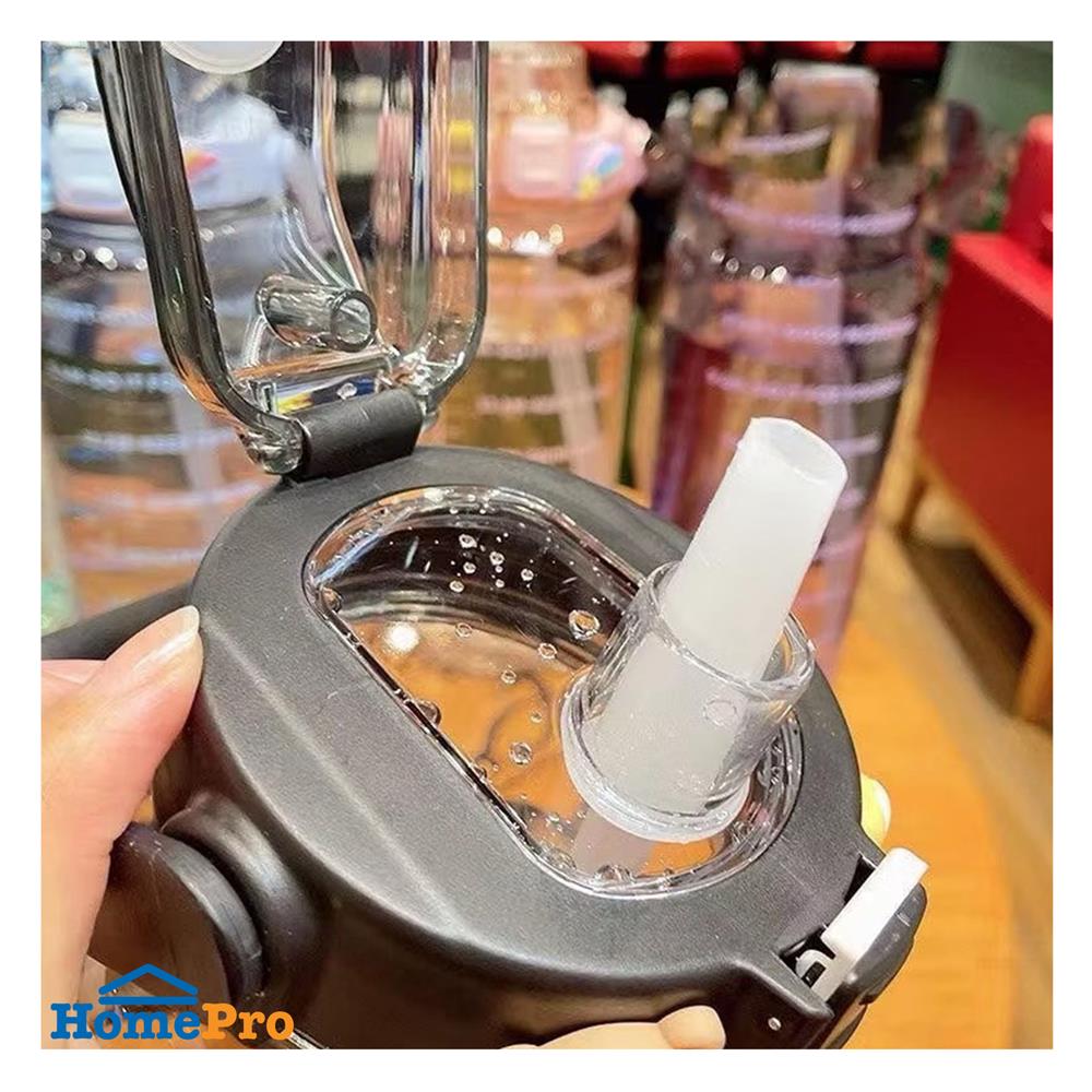 กระบอกน้ำพลาสติก TRITAN HANSEN 2 ลิตร สีม่วง