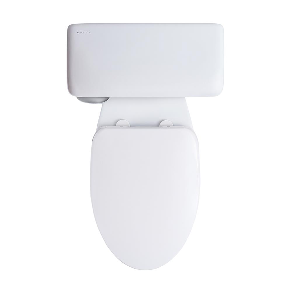 สุขภัณฑ์ 2 ชิ้น KARAT K-38311-X-S-WK 3.75 ลิตร สีขาว