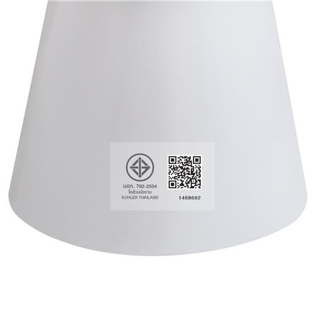 สุขภัณฑ์ 2 ชิ้น KARAT K-38311-X-S-WK 3.75 ลิตร สีขาว_5