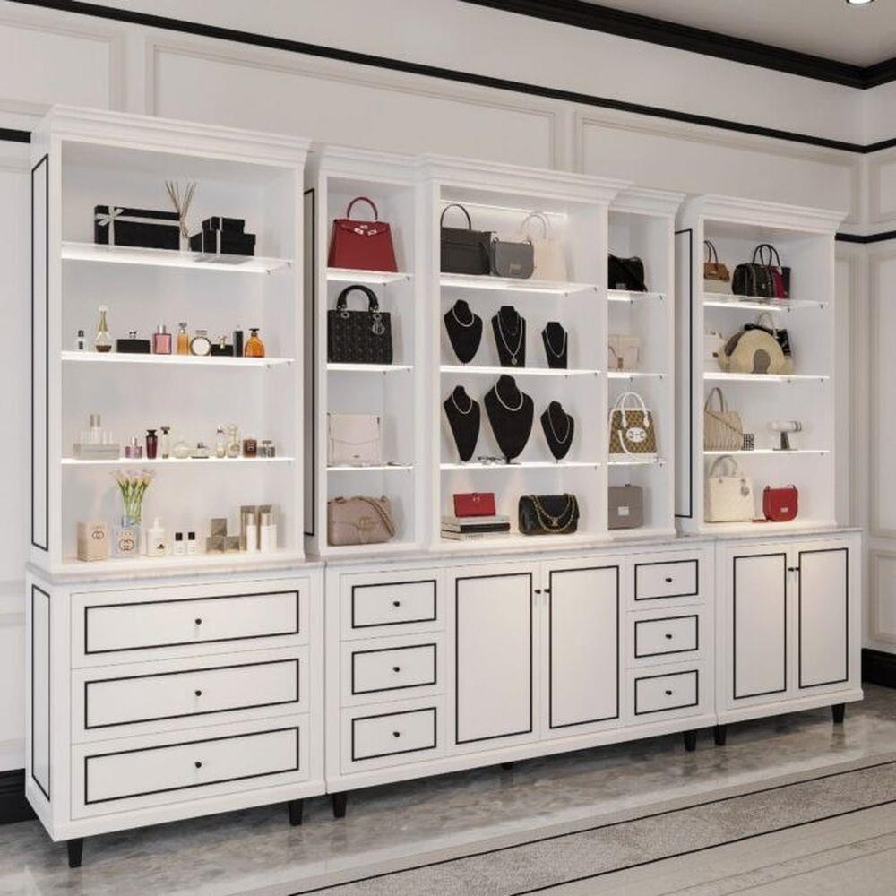 ตู้สูง SB FURNITURE ETERNO 19223414 90 ซม. สีขาว