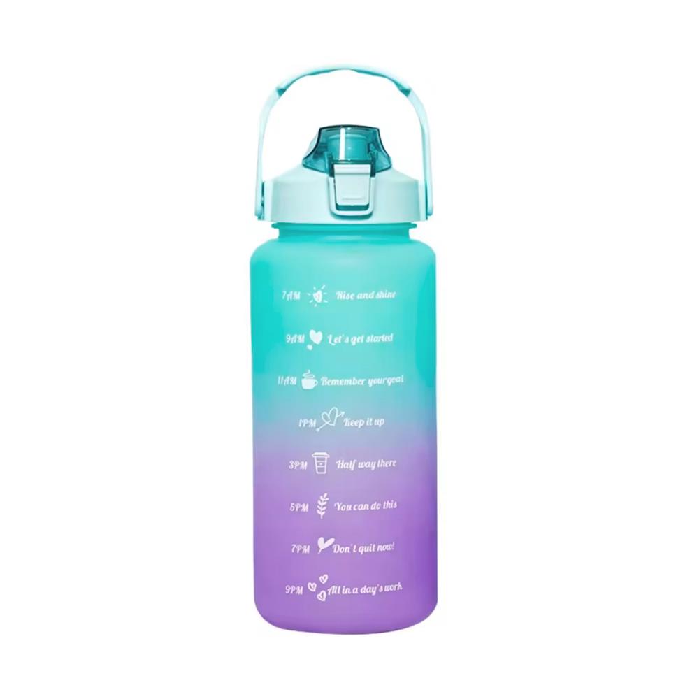 กระบอกน้ำพลาสติก TRITAN HANSEN 2 ลิตร สีเขียวทูโทน