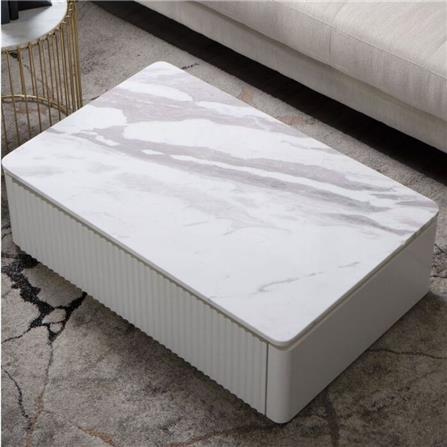 โต๊ะกลาง SB FURNITURE GALAR 19214861 98 ซม. สีขาว_2