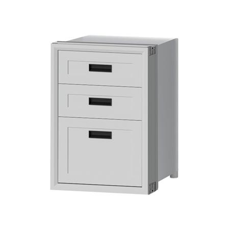 ตู้ลิ้นชัก 3 ชั้น CABIN HARPER 45.5x65.5 ซม. สีเทา_1