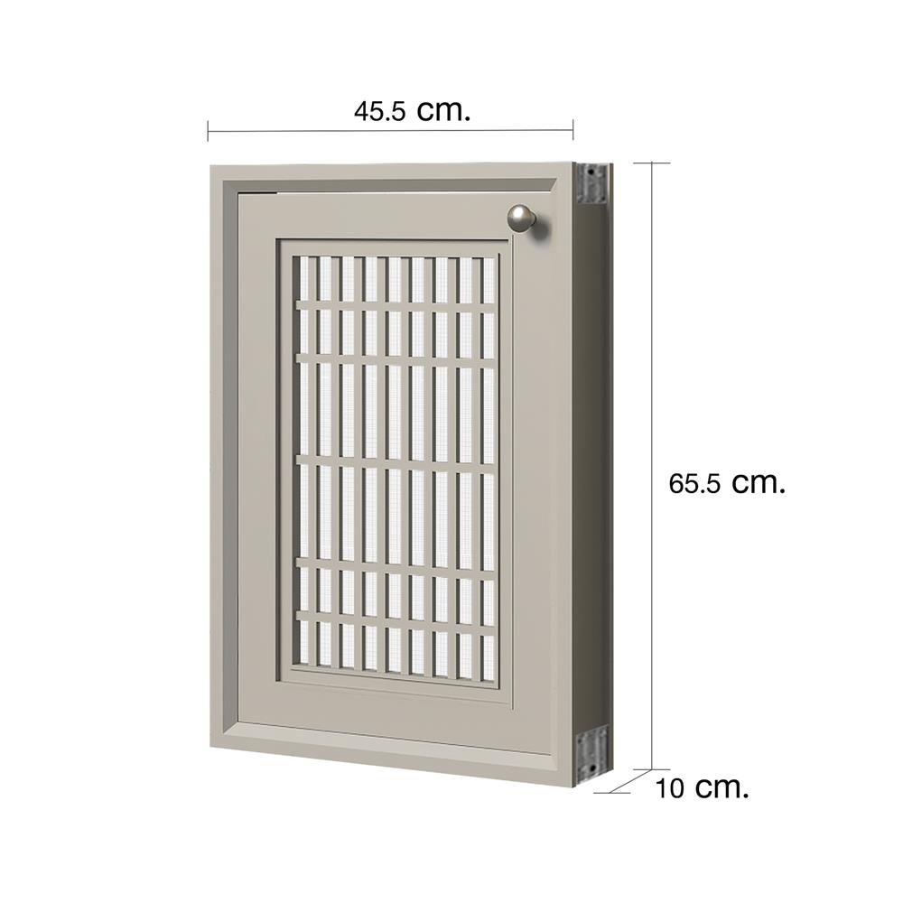 บานซิงค์เดี่ยว CABIN SANDY 45.5X65.5 ซม. สีเบจ