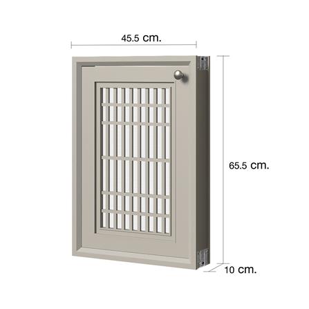 บานซิงค์เดี่ยว CABIN SANDY 45.5X65.5 ซม. สีเบจ_4