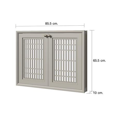 บานซิงค์คู่ CABIN SANDY 85.5X65.5 ซม. สีเบจ_4