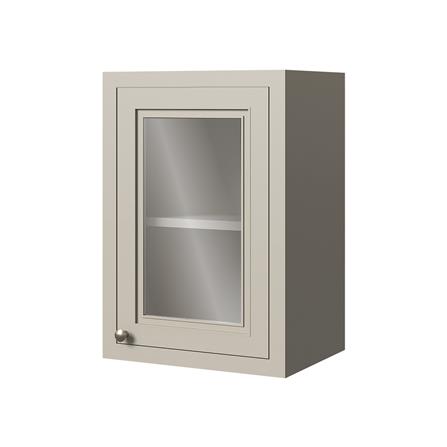 ตู้แขวนเดี่ยวบานกระจก CABIN SANDY 48x68 ซม. สีเบจ_1