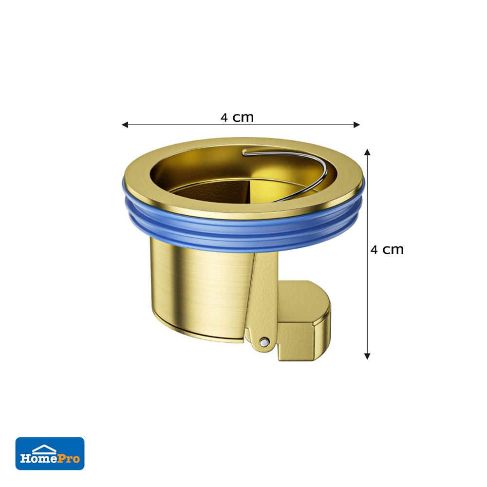 ตะแกรงกันกลิ่น DEXZON DZ-009 สีทอง