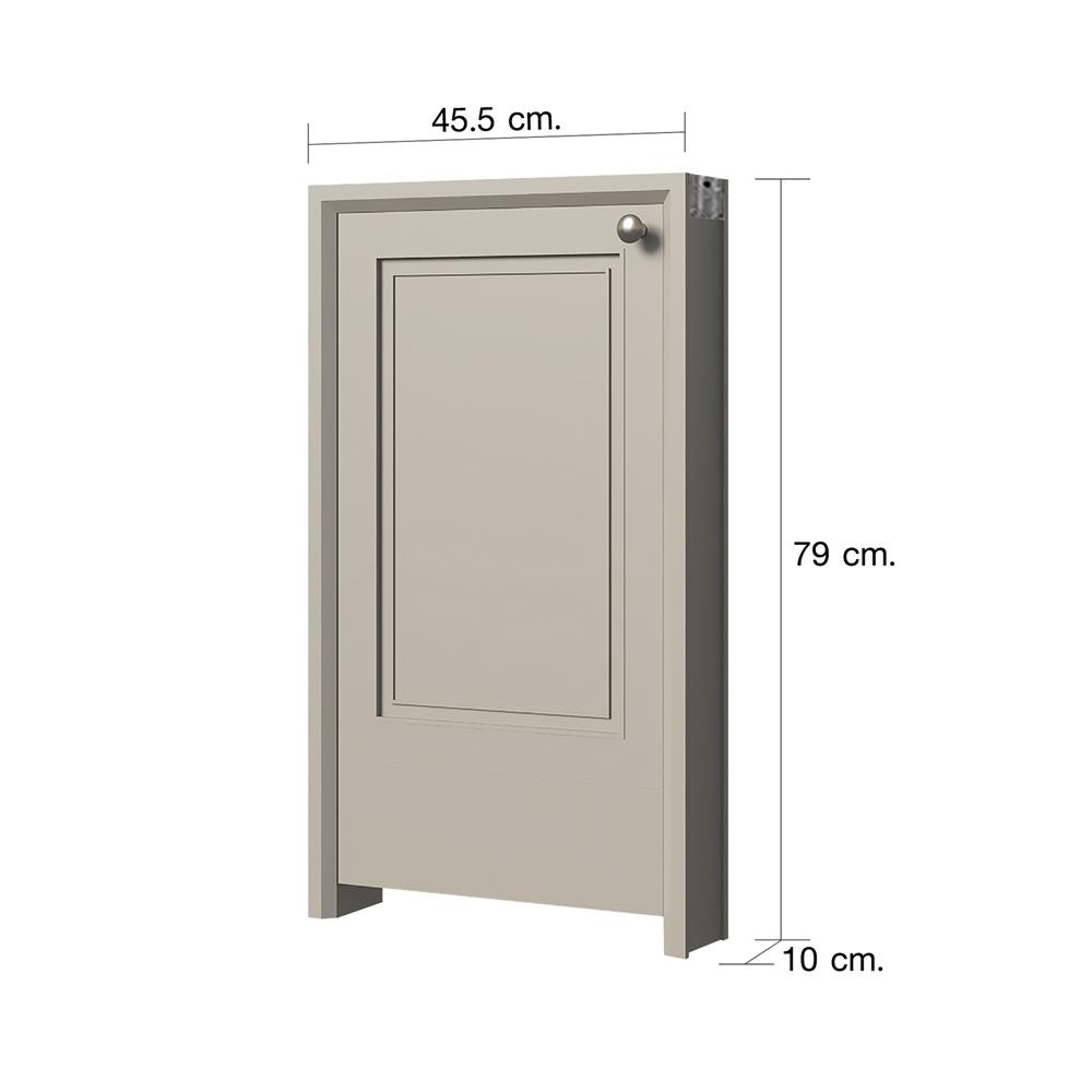 บานถังแก๊ส CABIN SANDY 45.5X79 ซม. สีเบจ