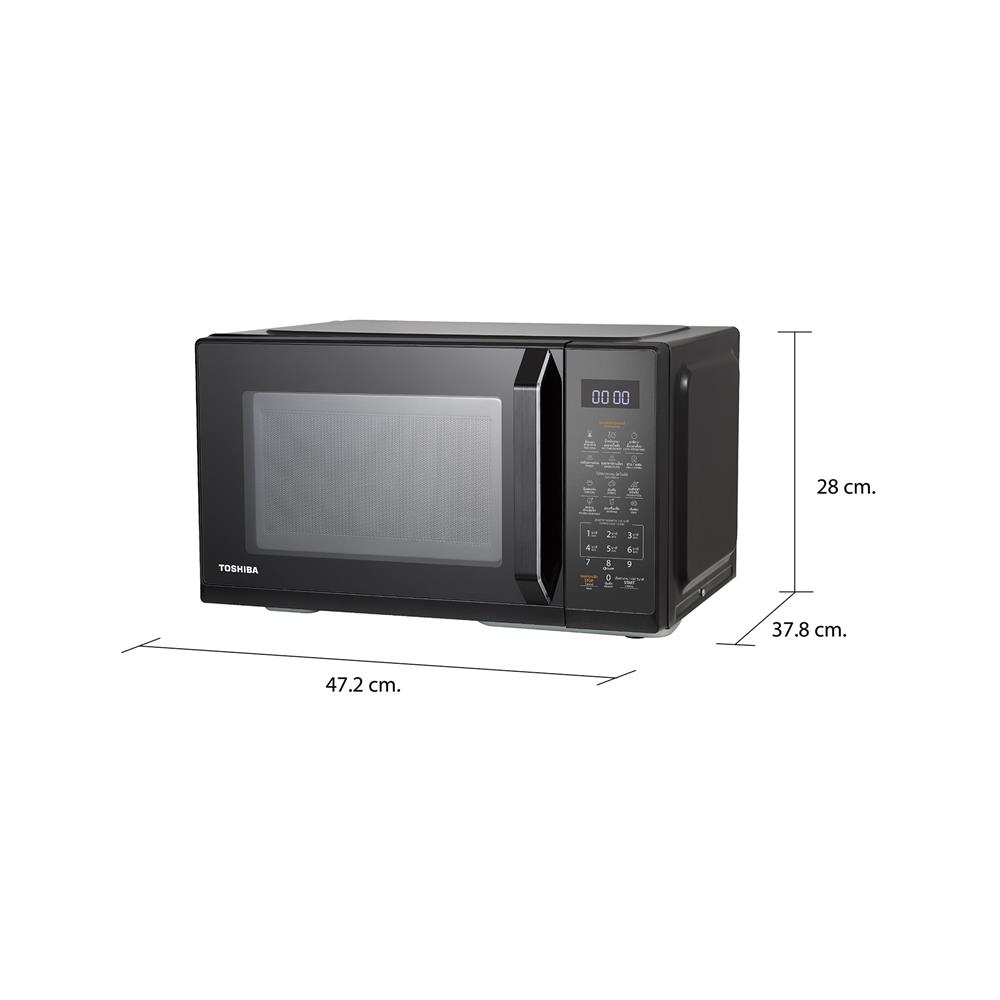 ไมโครเวฟ TOSHIBA MW3-EG25PE(BK) 25 ลิตร