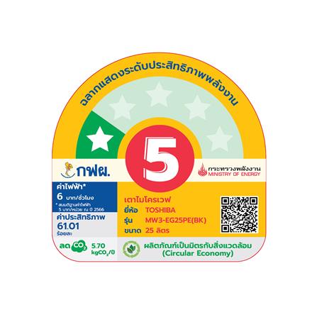 ไมโครเวฟ TOSHIBA MW3-EG25PE(BK) 25 ลิตร_4