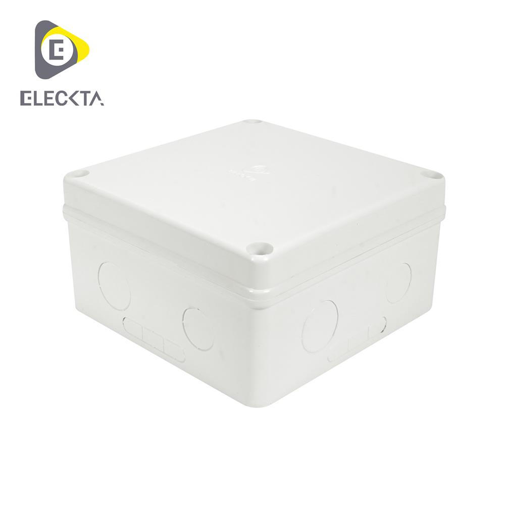 กล่องพักสาย ELECKTA 6X6 นิ้ว สีขาว
