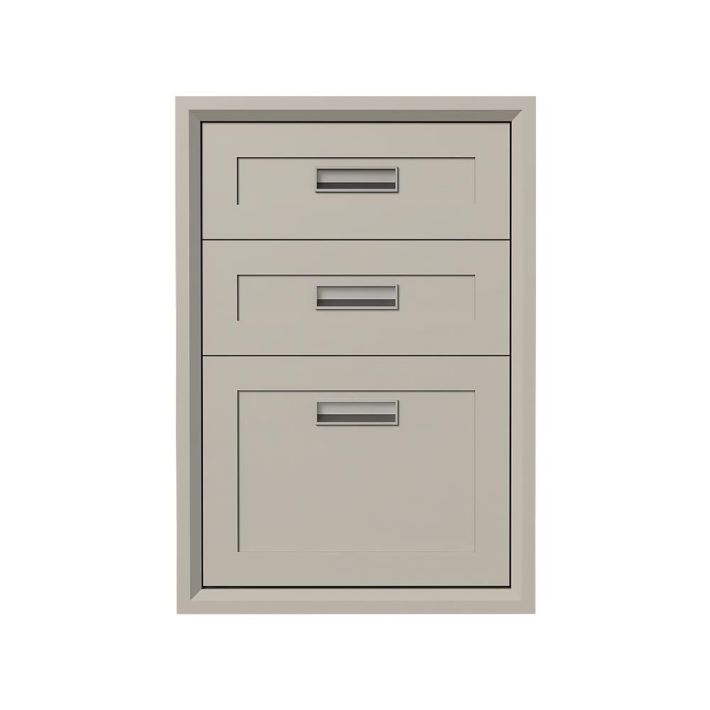 ตู้ลิ้นชัก 3 ชั้น CABIN SANDY 45.5x65.5 ซม. สีเบจ