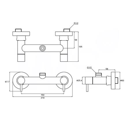 วาล์วฝักบัว 1 ทาง WS WS-0370_1