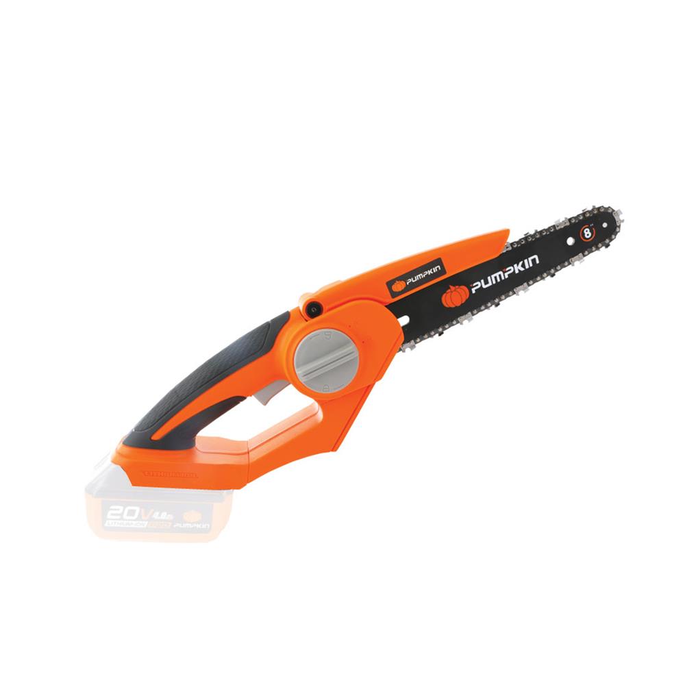 เลื่อยโซ่ไร้สาย (เฉพาะเครื่อง) PUMPKIN INF-8CSB 8 นิ้ว 20 โวลต์