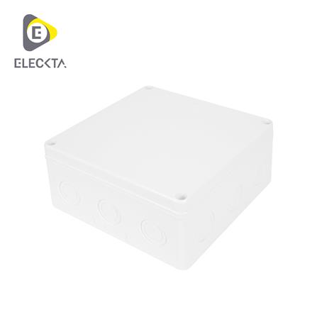กล่องพักสาย ELECKTA 8X8 นิ้ว สีขาว_0