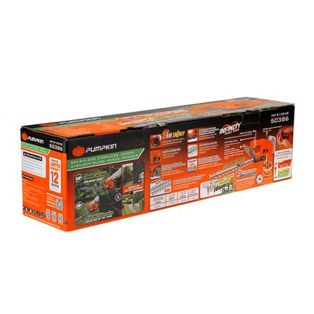 เครื่องตัดแต่งพุ่มไม้ไร้สาย (เฉพาะเครื่อง) PUMPKIN INF-S12CHB 12 นิ้ว 20 โวลต์_6