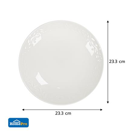 จานบัวเซรามิก 9 นิ้ว KECH DINING LEAF_4