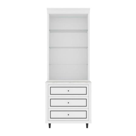 ตู้สูง SB FURNITURE ETERNO 19223413 90 ซม. สีขาว_1