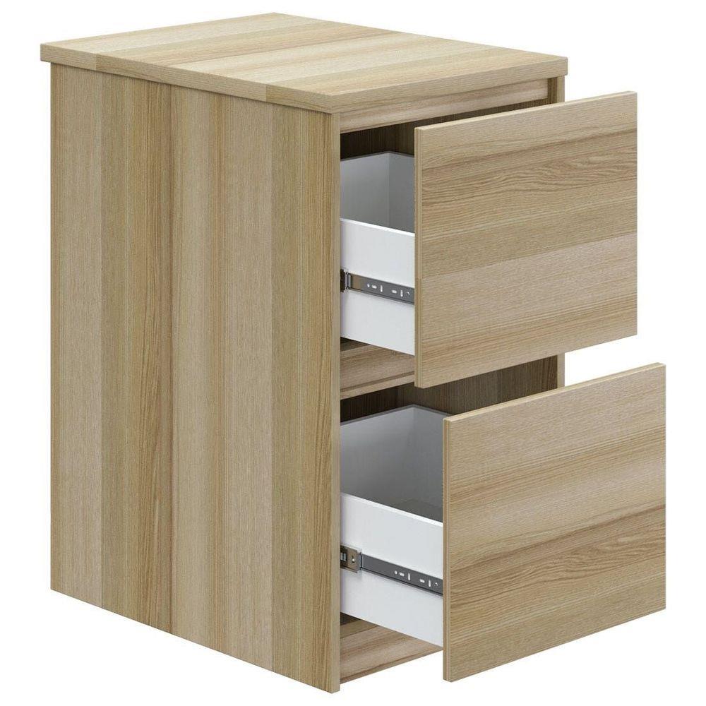 ตู้ลิ้นชัก 2 ลิ้นชัก KONCEPT BENITA 19229379 45 ซม. สีไม้อ่อน