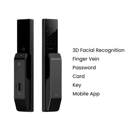 กลอนดิจิตอล MOORGEN T9 สีดำ_4