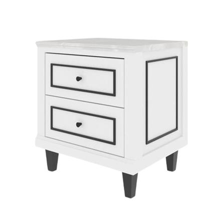 ตู้ข้างเตียง SB FURNITURE ETERNO 19220928 55 ซม. สีขาว_0