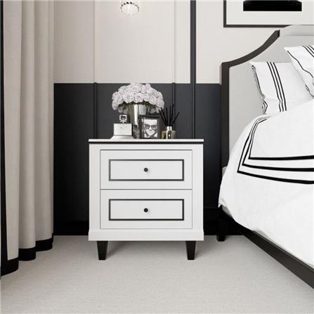 ตู้ข้างเตียง SB FURNITURE ETERNO 19220928 55 ซม. สีขาว_3