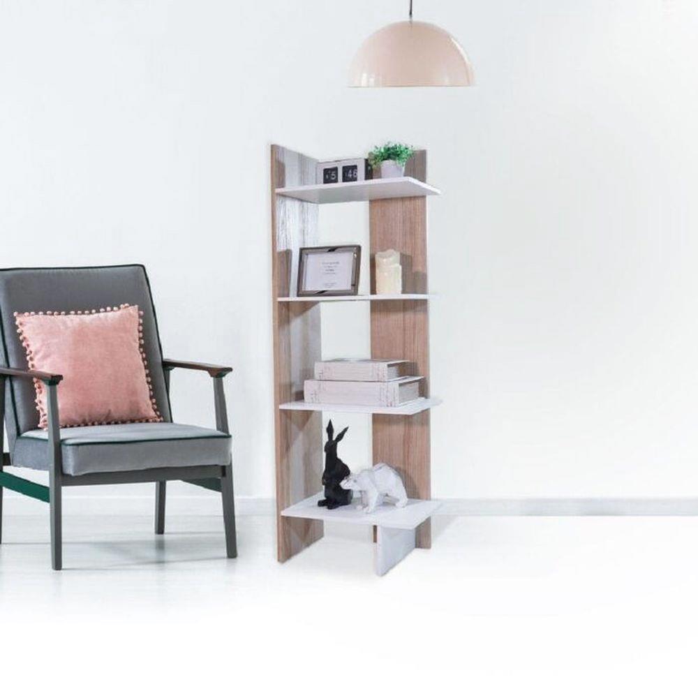 ชั้นวางของโล่ง 4 ชั้น KONCEPT PEAK-M 19193425 45 ซม. สีน้ำตาล