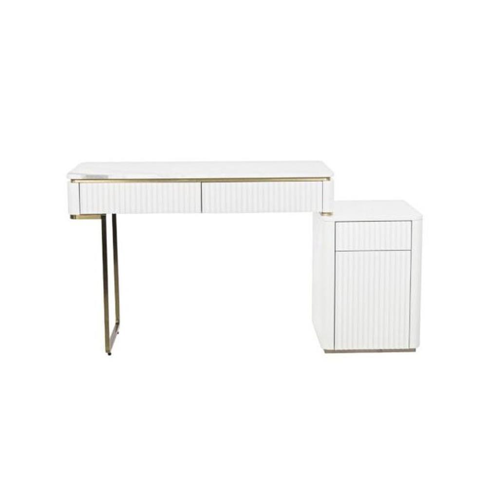 โต๊ะเครื่องแป้ง SB FURNITURE GALAR 19214858 148 ซม. สีขาว