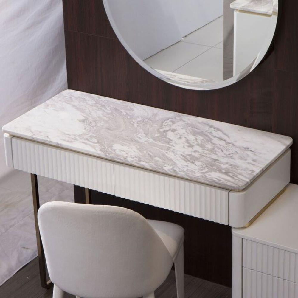 โต๊ะเครื่องแป้ง SB FURNITURE GALAR 19214858 148 ซม. สีขาว